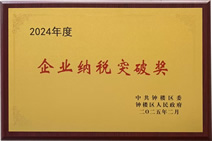2024年企业纳税突破奖